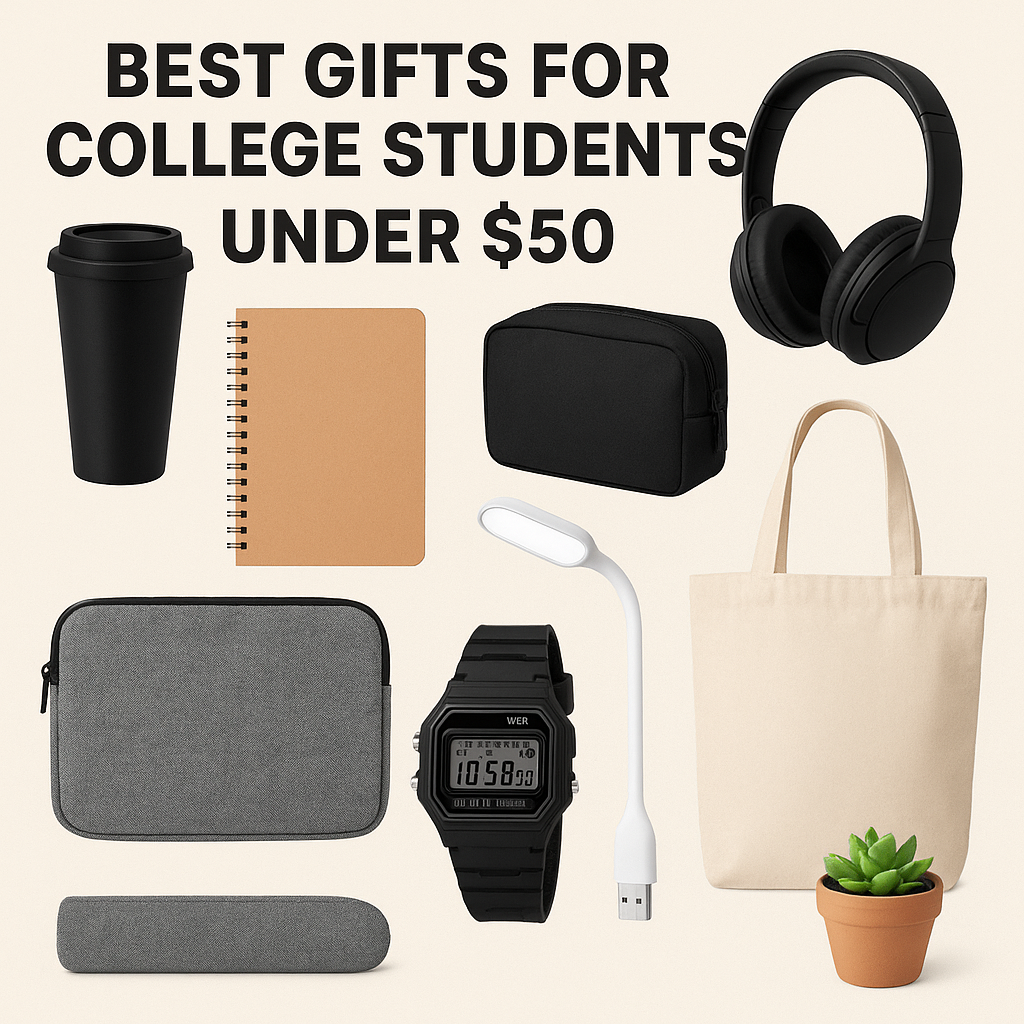 Best gifts for college students under $50