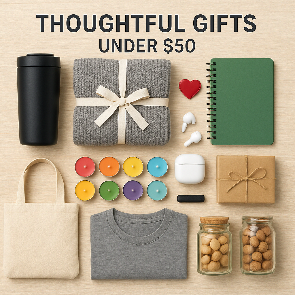 Thoughtful gifts under $50