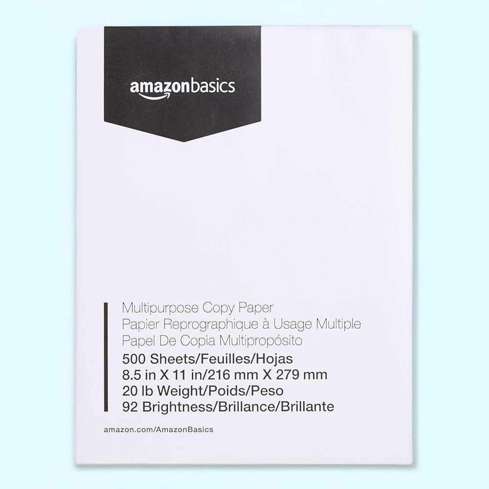 Amazon Basics Printer Paper