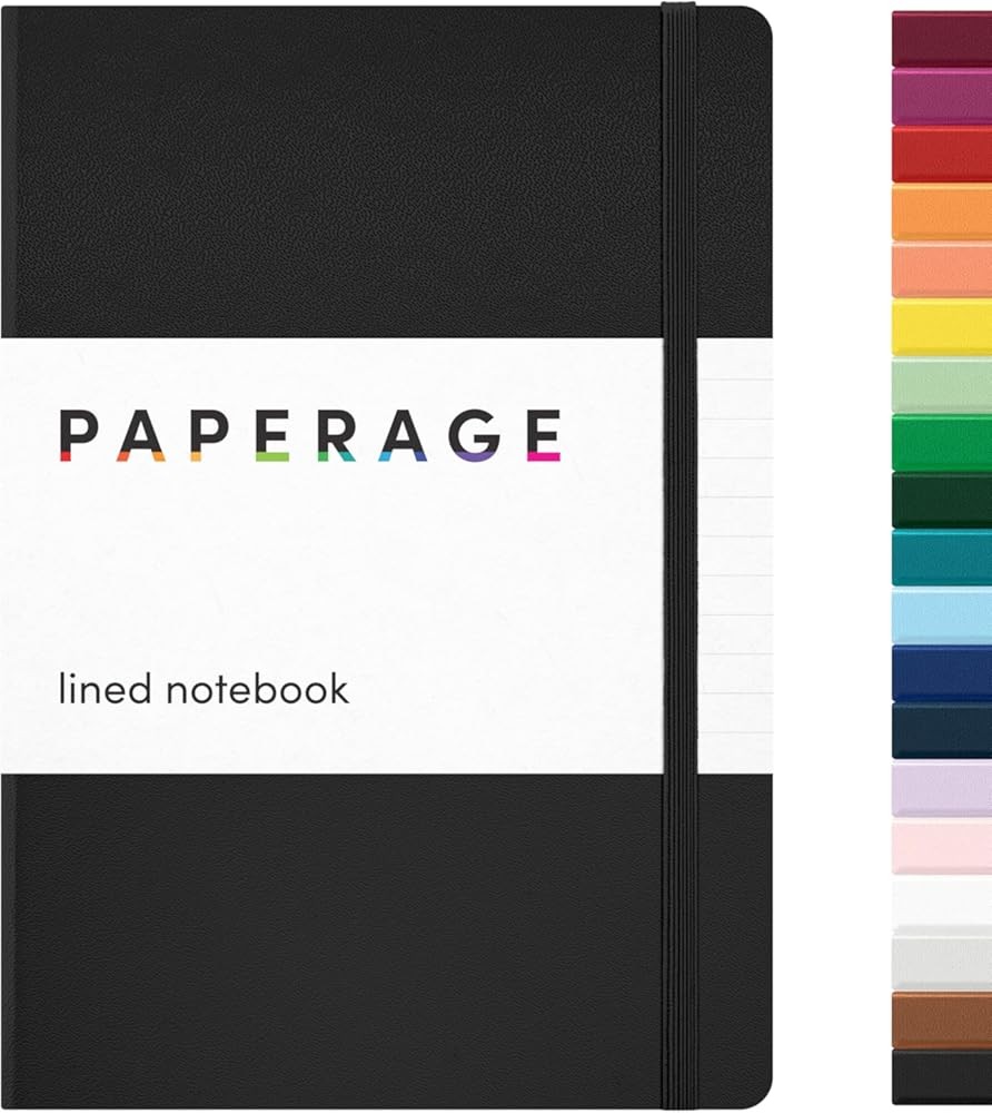 PAPERAGE Lined Journal Notebook