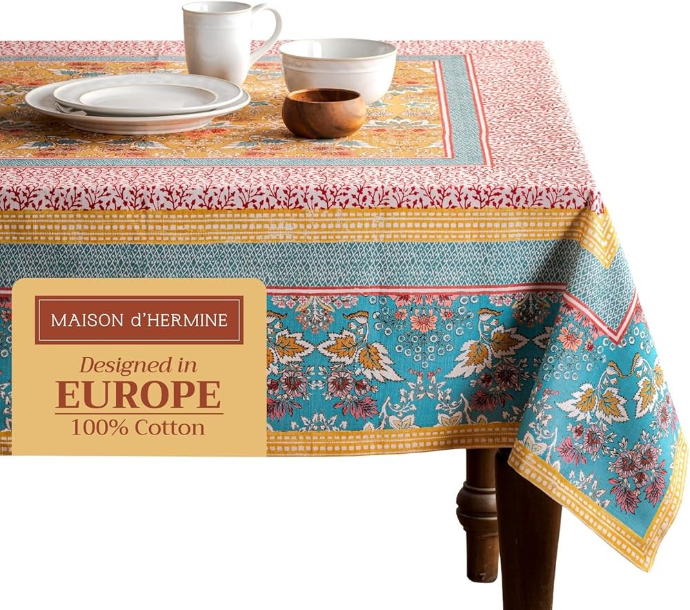 Maison d' Hermine Table Cloth Rectangle Table Cover