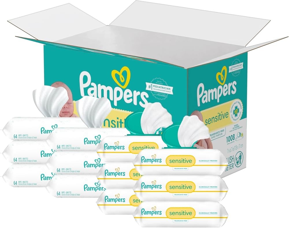 Pampers Sensitive Baby Wipes