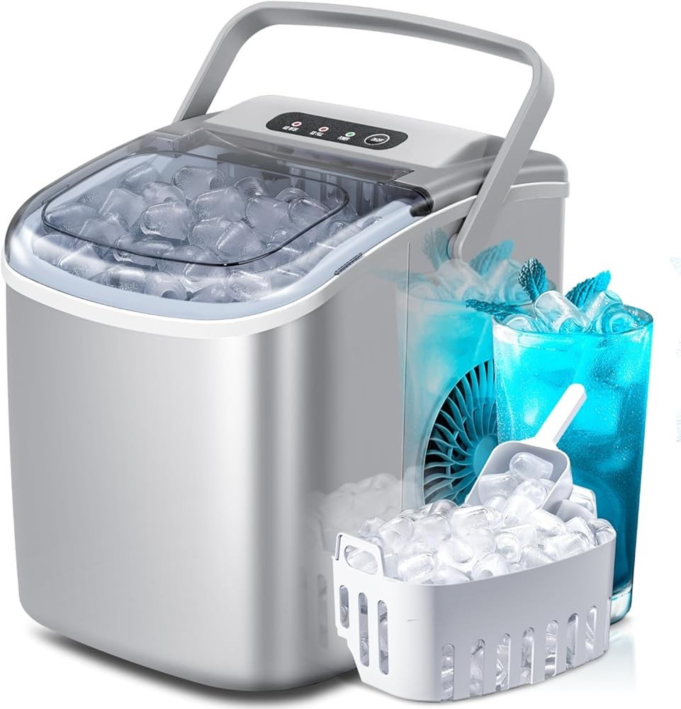 Portable Countertop Ice Maker Machine