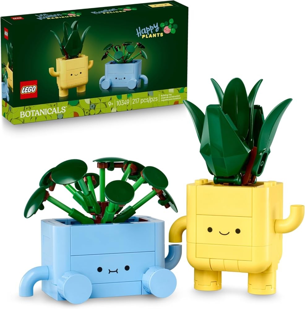 LEGO Botanicals Happy Plants Building Toy